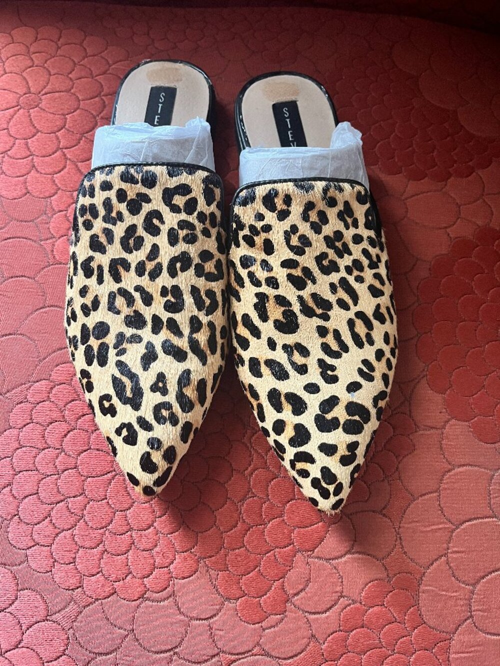 Steve Madden Cheetah Print Mules